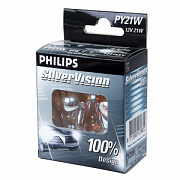 Автолампа "PHILIPS" PY21W Silv...