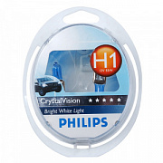 Автолампа "PHILIPS" H1 (PK14,5...