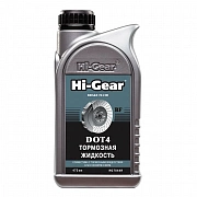 Тормозная жидкость Hi-Gear DOT 4, 473 мл...
