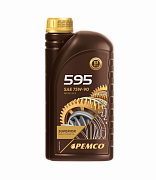 PEMCO 595 75W90 GL-4/GL-5LS 001L Трансми...